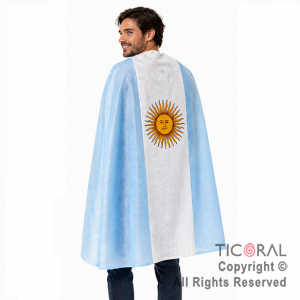 CAPA ARGENTINA FISELINA ADULTO CON SOL CR